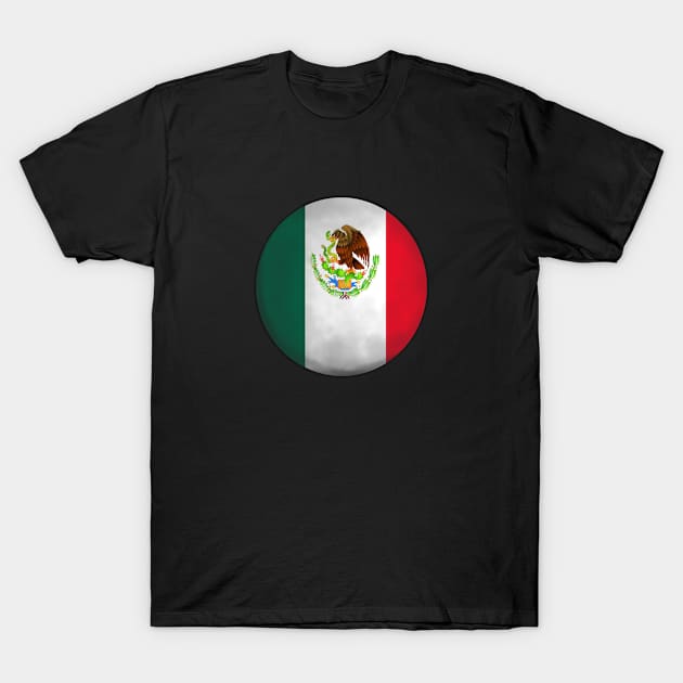 mexican flag ball T-Shirt by persa